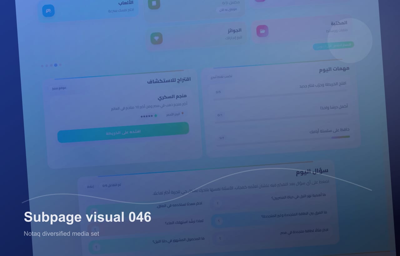 A reviewed local visual supporting the context of a Notaq subpage