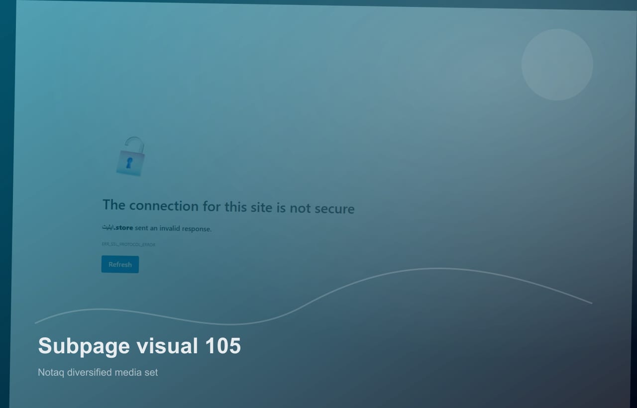 A reviewed local visual supporting the context of a Notaq subpage